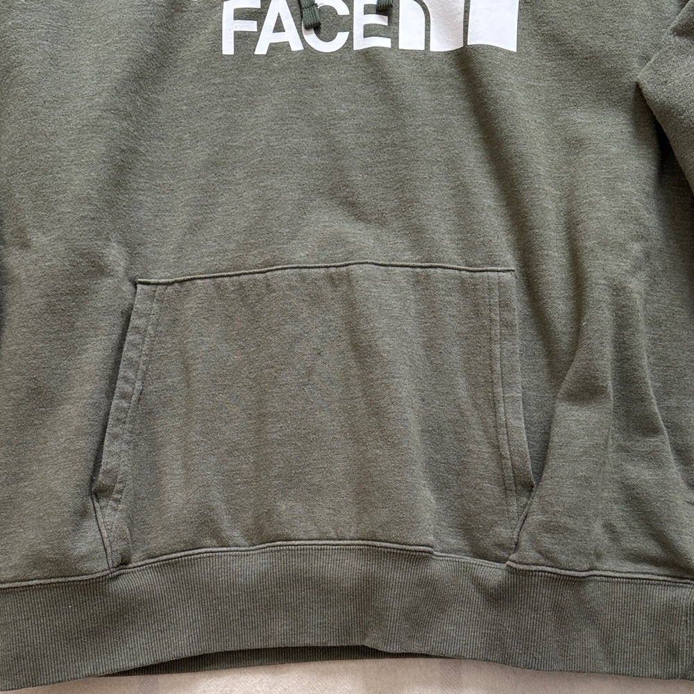 The North Face Olive Green Hoodie Women’s XL - Picture 5 of 11